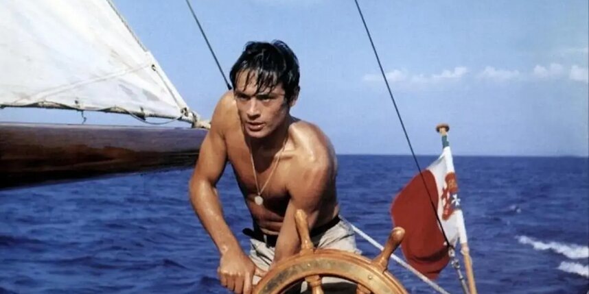    Ален Делон в роли Тома Рипликадр из фильма "На ярком солнце"