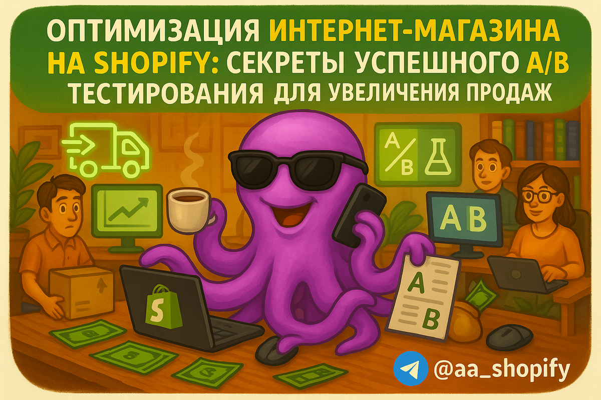    Оптимизация интернет-магазина на Shopify: секреты успешного A/B тестирования для увеличения продаж aa_ecom