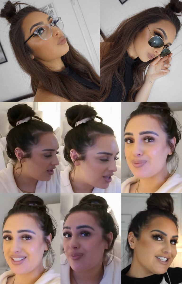 Amy-Rose Walker Hairstyle Bun

