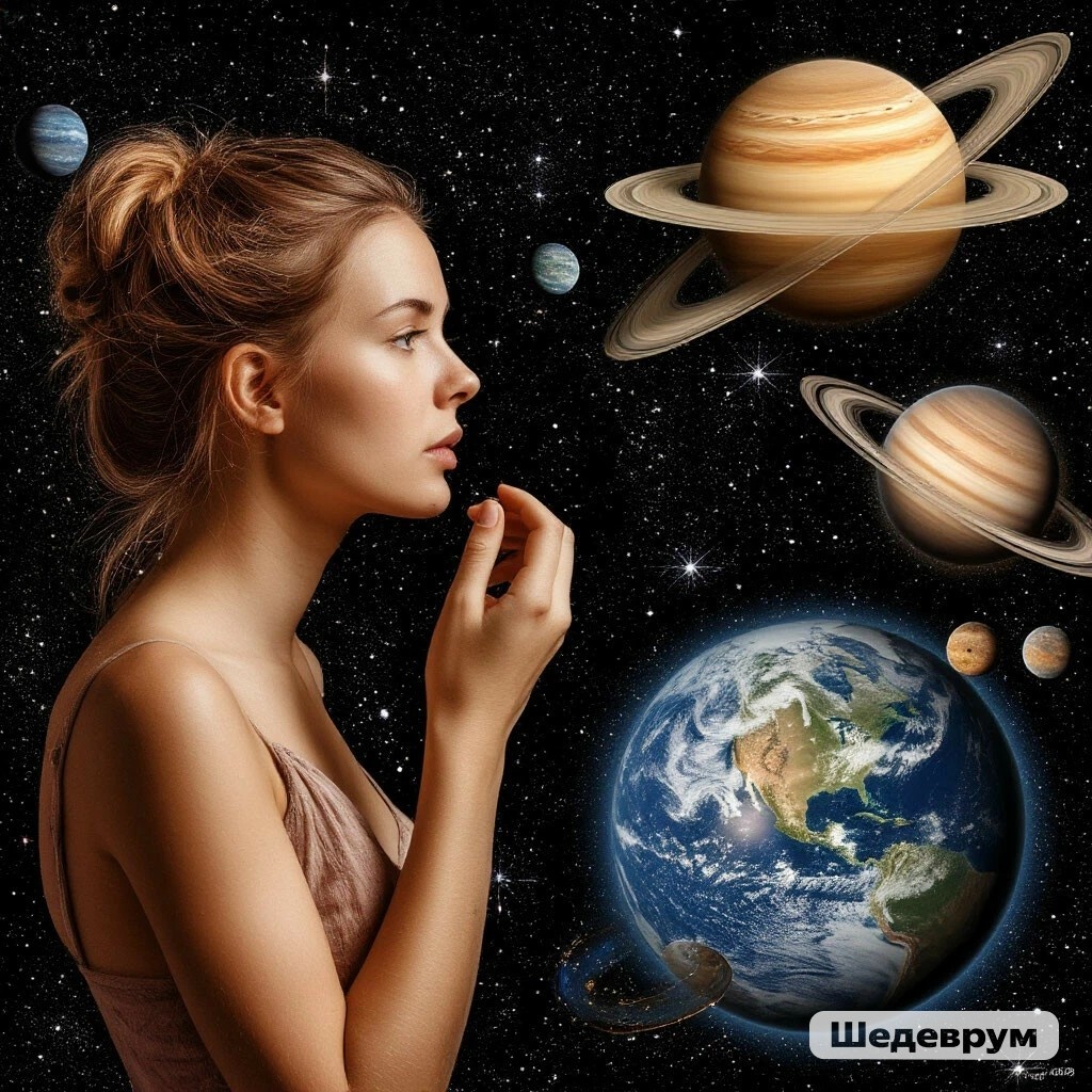 Дева задумалась 