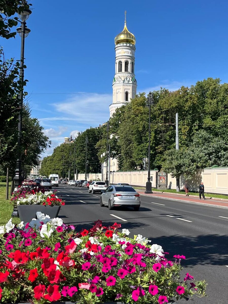 Вид на монастырь с Московского проспекта