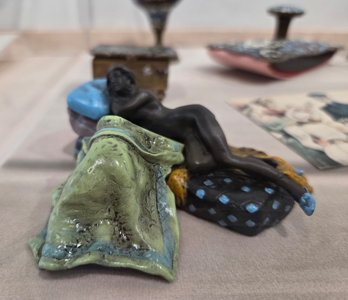 Фигурка-кунштюк (статуэтка с секретом) для украшения мужского письменного стола. Австрия. конец XIX в