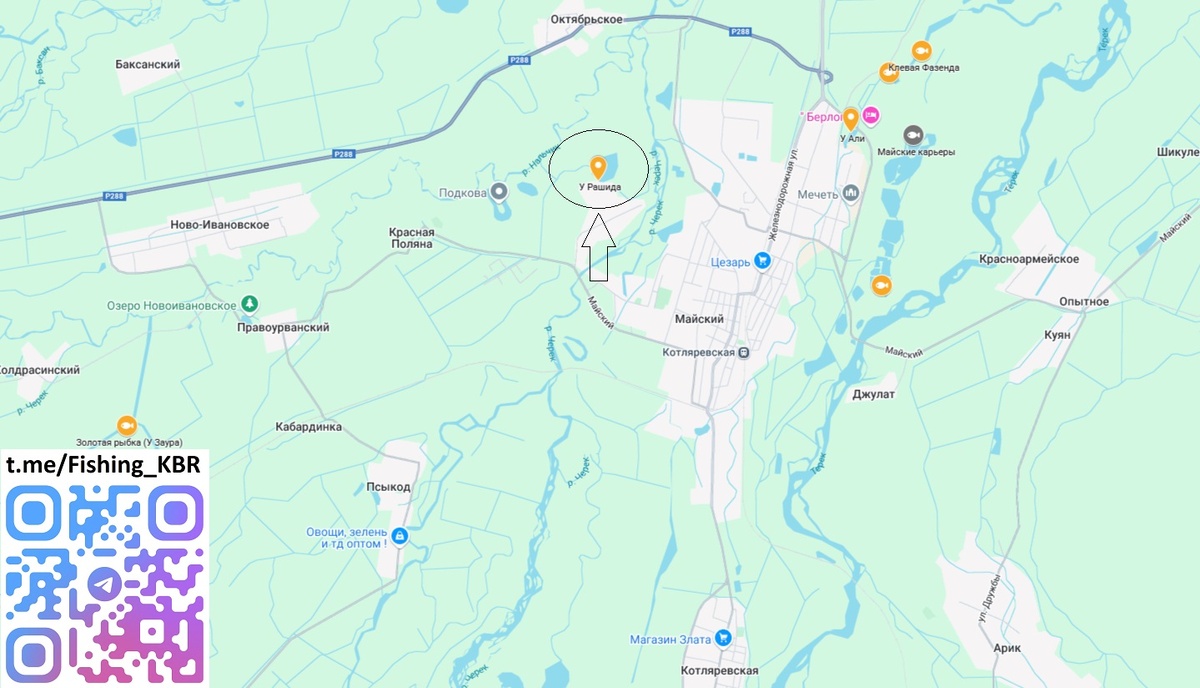 Платная рыбалка водоем У РАШИДА