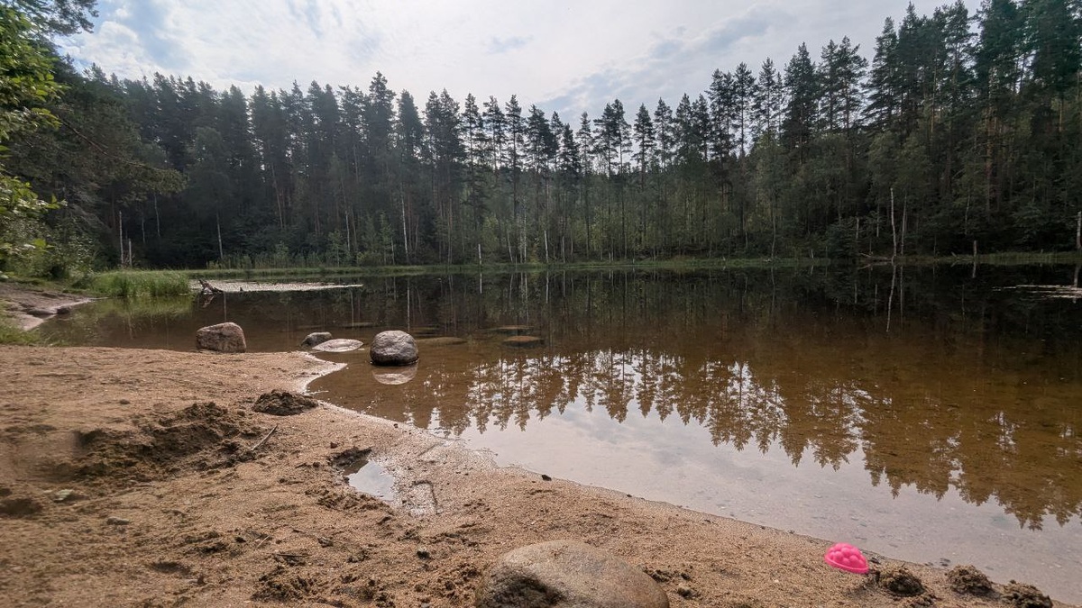 Небольшой пляж