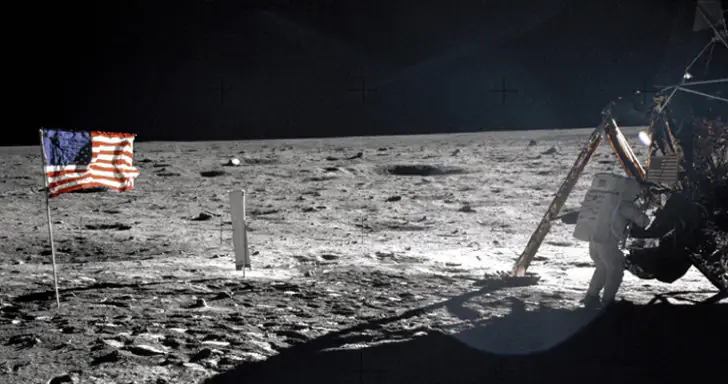Высадка на Луну. Фото: НАСА