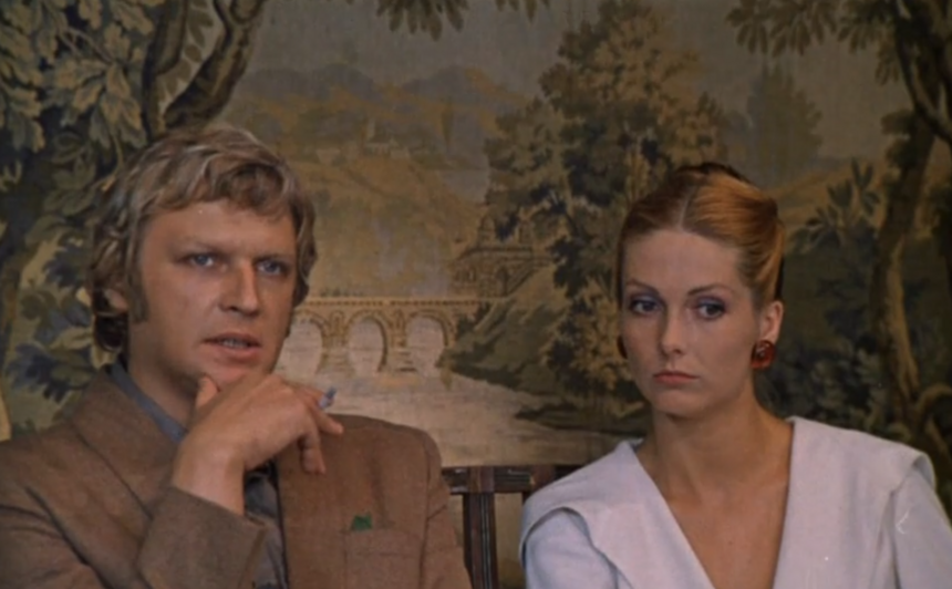 Кадр из фильма «Миллионы Ферфакса». Недобрый доктор Джонс и супруга Ферфакса