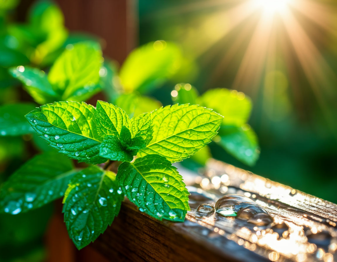 Мята перечная (Изображение сгенерировано ИИ)