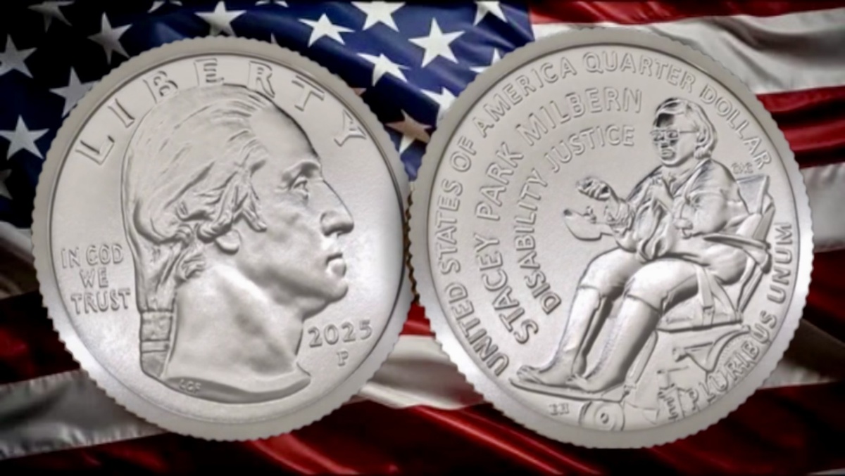 25 центов США 2025 года Стейси Парк Милберн