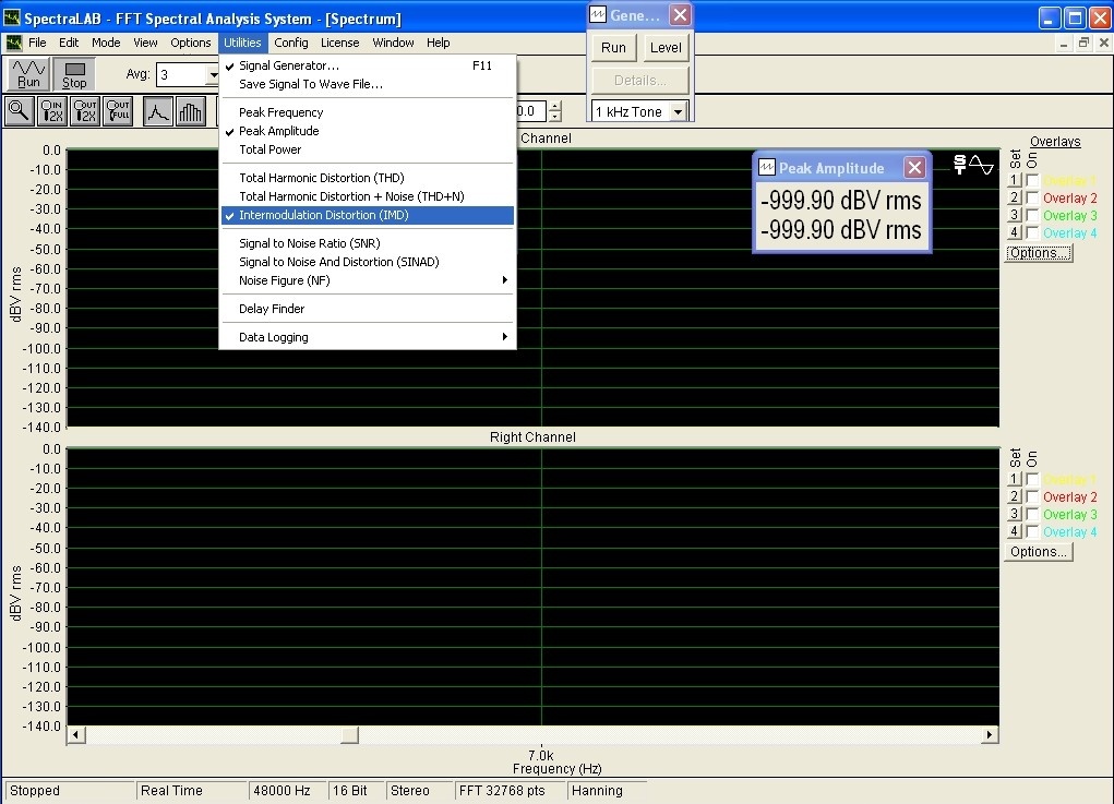 Рис.1. Выбор утилит. Установки.