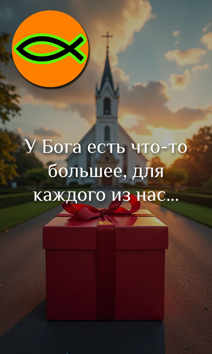 У Бога есть что-то большее, для каждого из нас