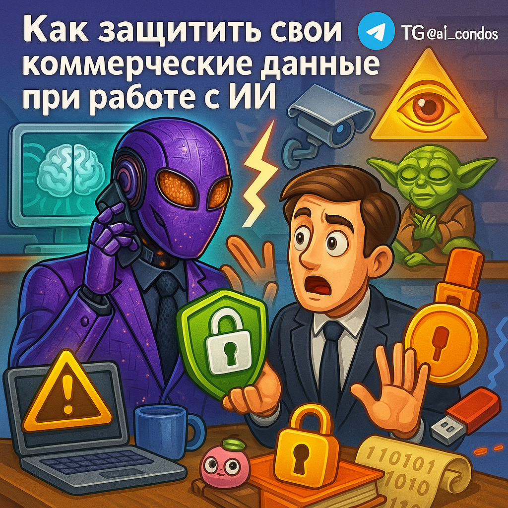    Как защитить коммерческие данные: 5 шагов для 100% безопасности при работе с AI-инструментами Дмитрий Попов | Comandos.ai