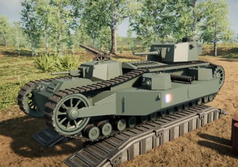 Супертанк для прошлой войны. Французский сверхтяжёлый танк FCM F1, который так и не доехал до поля боя