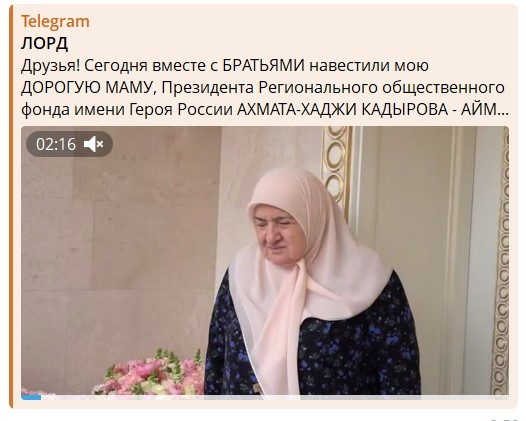    скриншот: телеграм-канал Магомеда Даудова