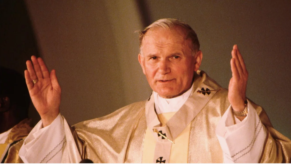 Папа Иоанн Павел II скрин видео