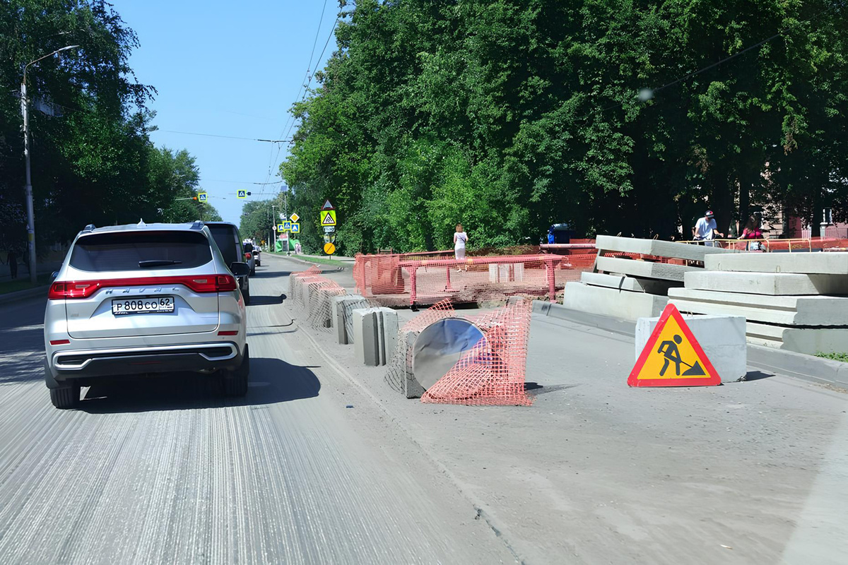 Ремонт дорог в Рязани: жители недовольны качеством