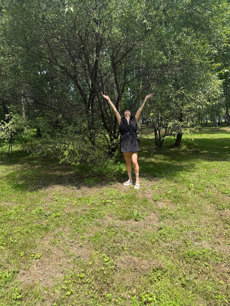 Парк в нашем небольшом городке.