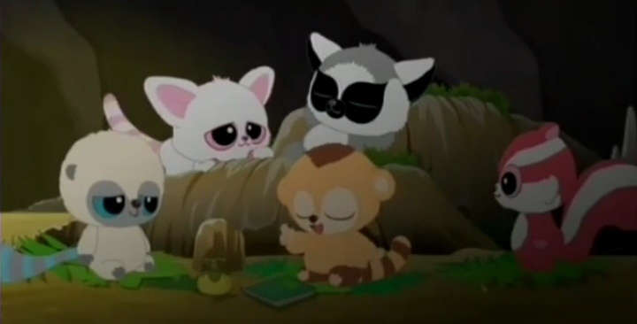 Слева направо: Юху, Пами, Лемми (наверху), Руди (внизу), Чиву