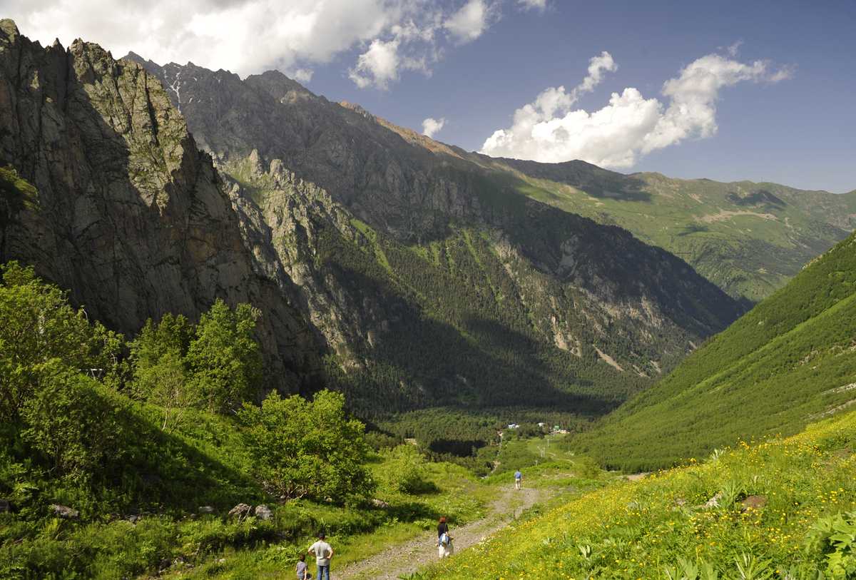 Цейское ущелье.