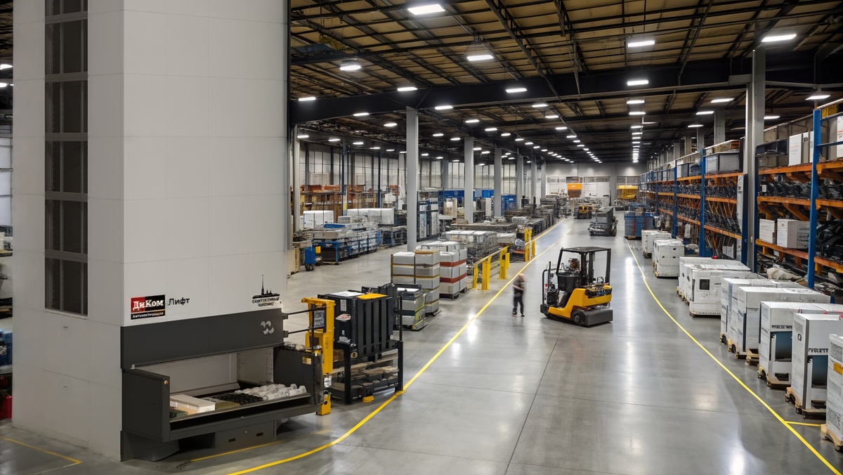 Вертикальные модули ДиКом-Лифт экономят до 80% площади склада. Как это работает на практике — реальные примеры и объяснение от экспертов КИИТ