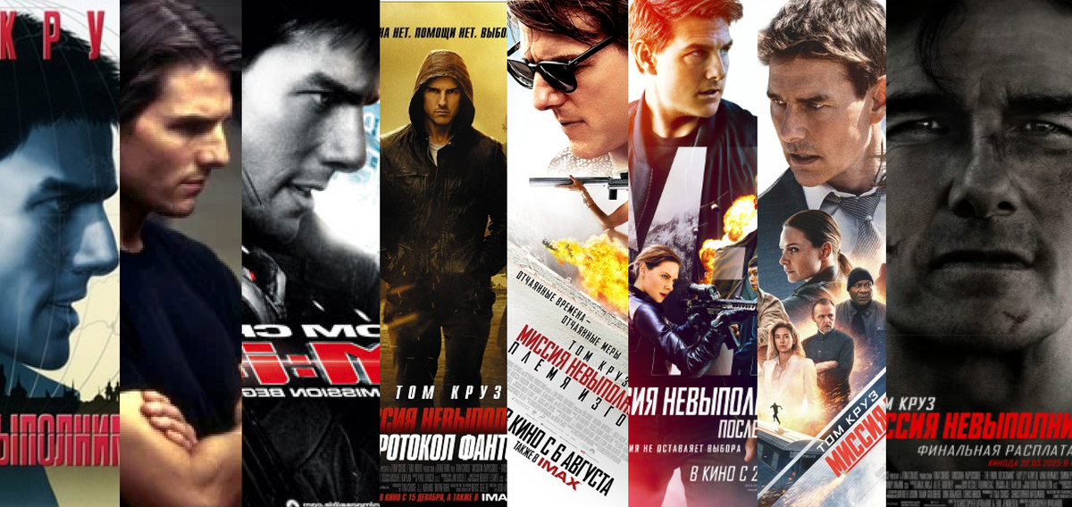 Миссия невыполнима и все части фильма 