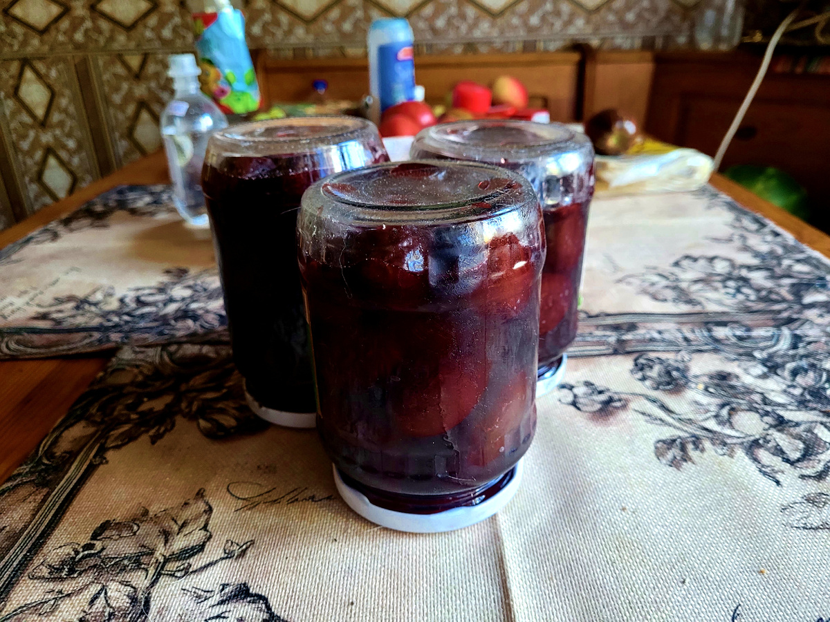 Маринованная слива