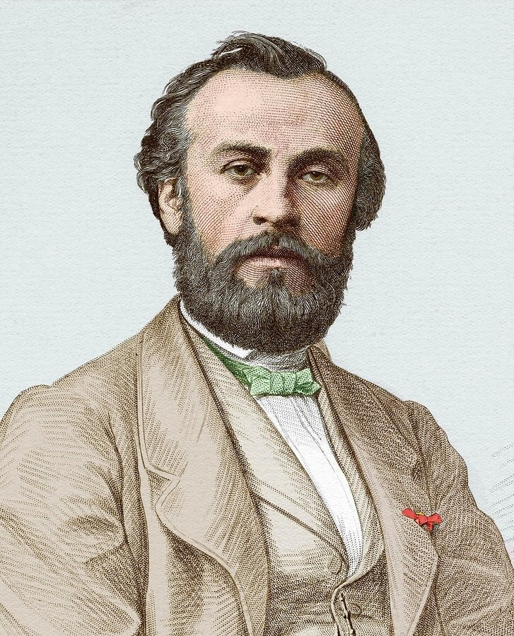 Портрер Анри Жиффара в возрасте за 30