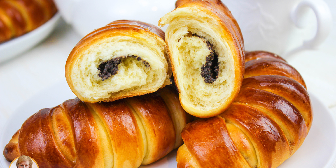 Потрясающие сдобные булочки с маком!