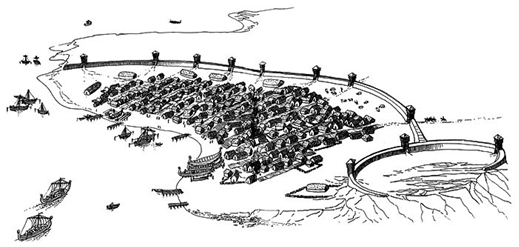 Торгово–ремесленное поселение Бирка 