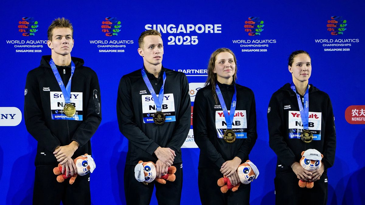 Мирон Лифинцев, Кирилл Пригода, Дарья Клепикова, Дарья Трофимова (Фото Joel Marklund / Bildbyran via ZUMA Press)