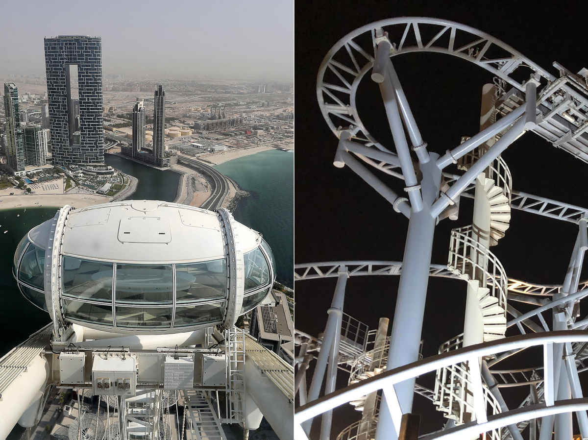 Колесо обозрения + парк аттракционов