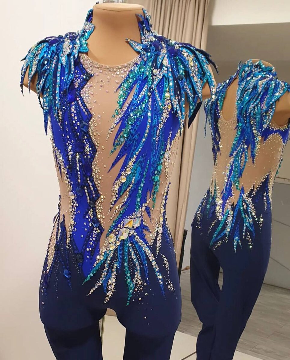 Аренда (прокат) платья для фиурного катания Ярослава 