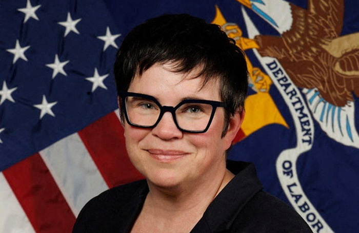    Эрика Макэнтарфер.Bureau of Labor Statistics/Reuters