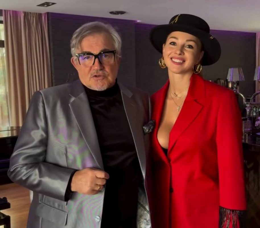 Дмитрий Дибров с женой Полиной.