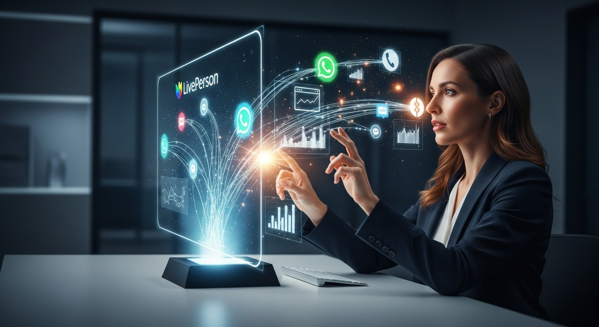 LivePerson — мощная AI-платформа для автоматизации клиентского сервиса через чат-ботов и ассистентов. Основана на NLP и генеративных технологиях, позволяет вести диалог с клиентами в мессенджерах, соцсетях и на сайте.