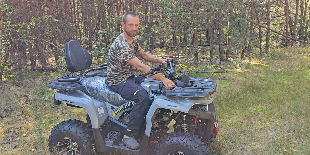 Первые впечатления о использовании универсального квадроцикла Sharmax Hummer 320 RX LTD