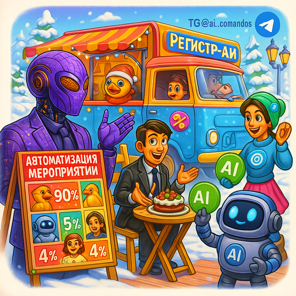    ИИ для Event-Агентств: Автоматизация Регистрации, которая сэкономит 70% времени и избавит от 99% ошибок Дмитрий Попов | Comandos.ai
