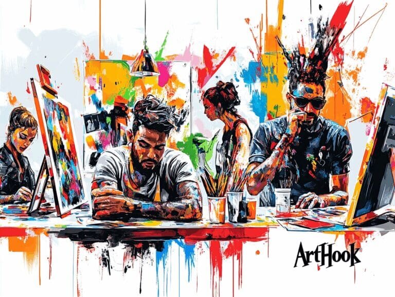    Уроки рисования выходного дня в Москве: откройте в себе художника и сбегите от рутины с помощью творчества Art-Hook.Ru