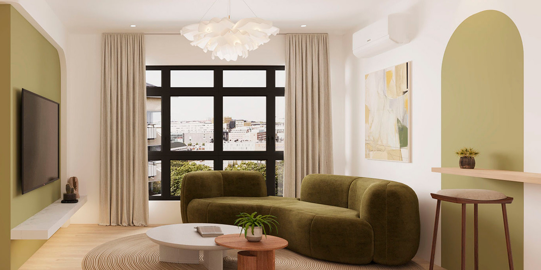 Оливковый цвет в интерьере: новый фаворит дизайнеров