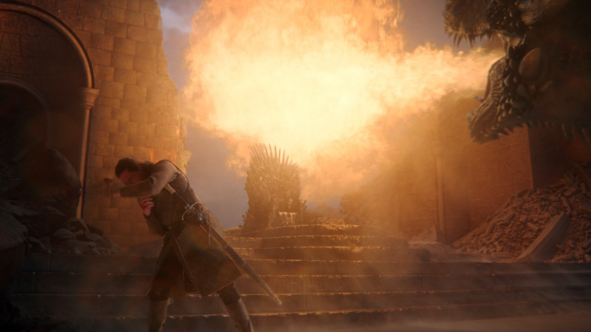 Кадр из сериала "Игра Престолов" 