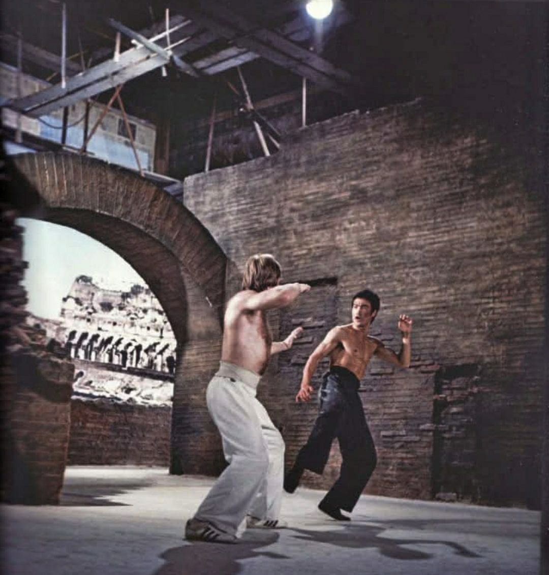 Фрагмент сцены боя из к/ф «Путь дракона» (1972, реж. Брюс Ли). ©Warner Bros.