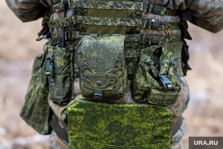 Солдат отказался от публичной славы. Фото: Вадим Ахметов © URA.RU