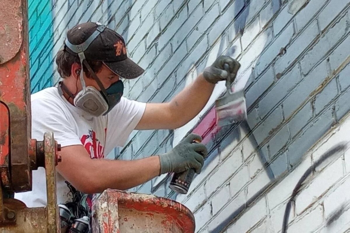    Ноябрьск украсили новые муралы с патриотическими сюжетами