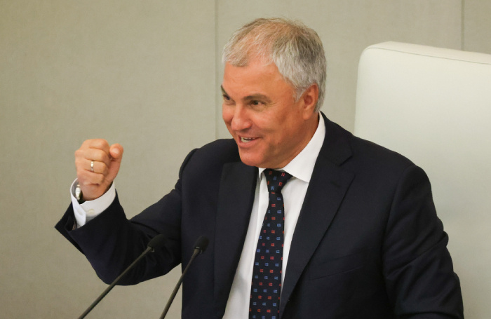    Спикер Госдумы РФ Вячеслав Володин.Сергей Карпухин/ТАСС