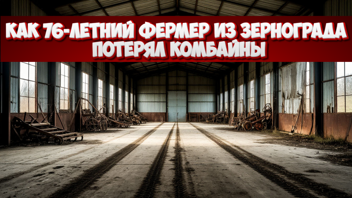 Пустой склад.