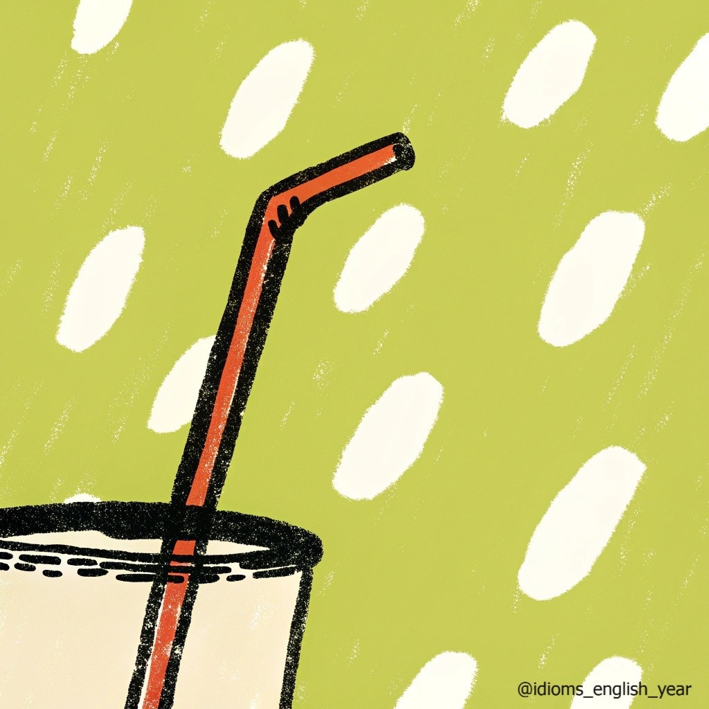 Английская идиома "The last straw"