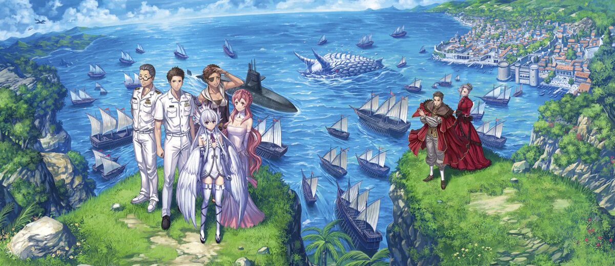 Персонажи аниме «Врата 2: Приливы конфликта». Источник: gate2.oshi.co   📷