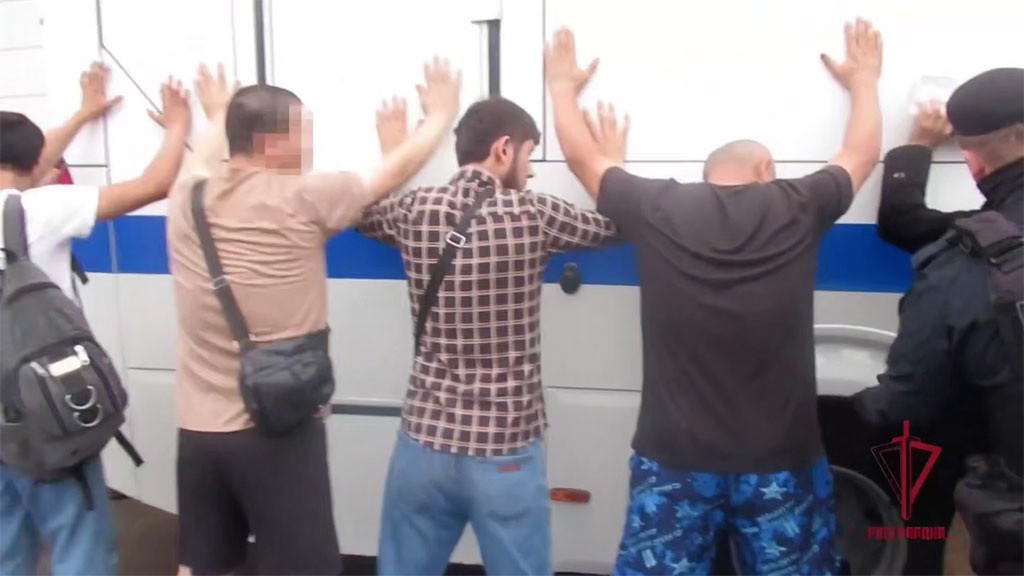    Скрин видео управления Росгвардии по Москве