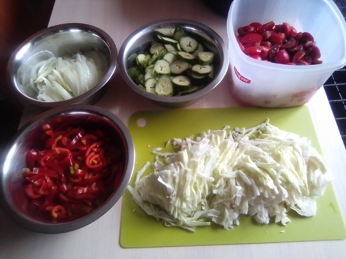 Ингредиенты для салата