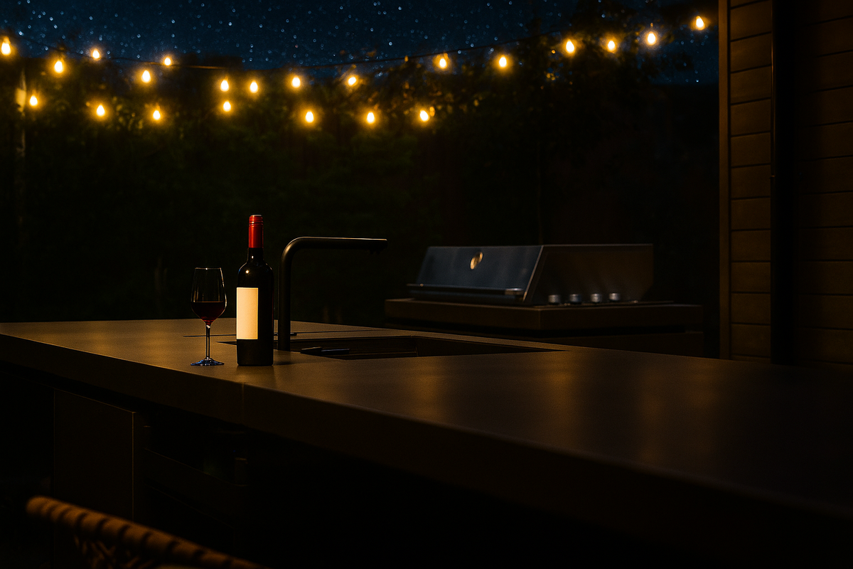 Уютный вечер на террасе