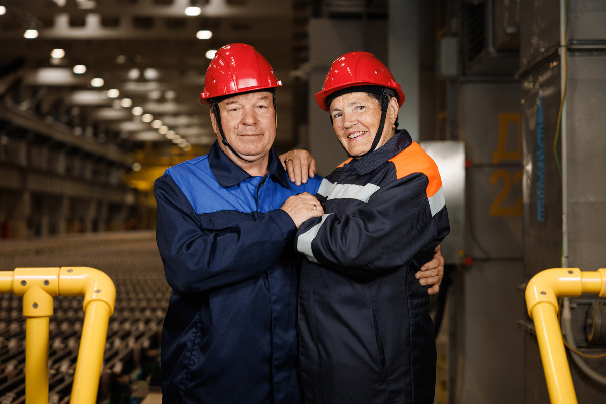 Вера Николаевна и Иван Фёдорович Бабины (муж и жена)